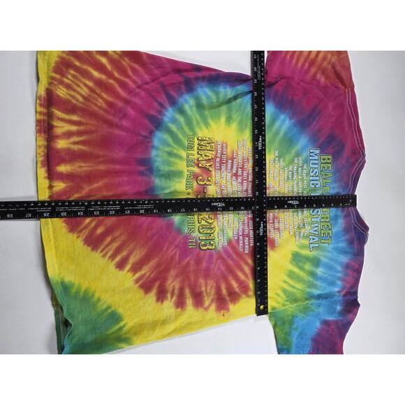 2013 Beale Street Music Festival Shirt Adult LG Tie Dye Graphic Tee - Picture 5 of 5